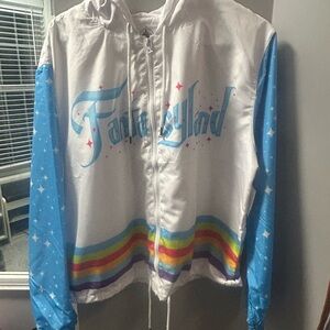 LG Fantasyland White and Blue Disney Jacket
